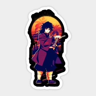 Demon Slayer Giyu Tomioka Sticker